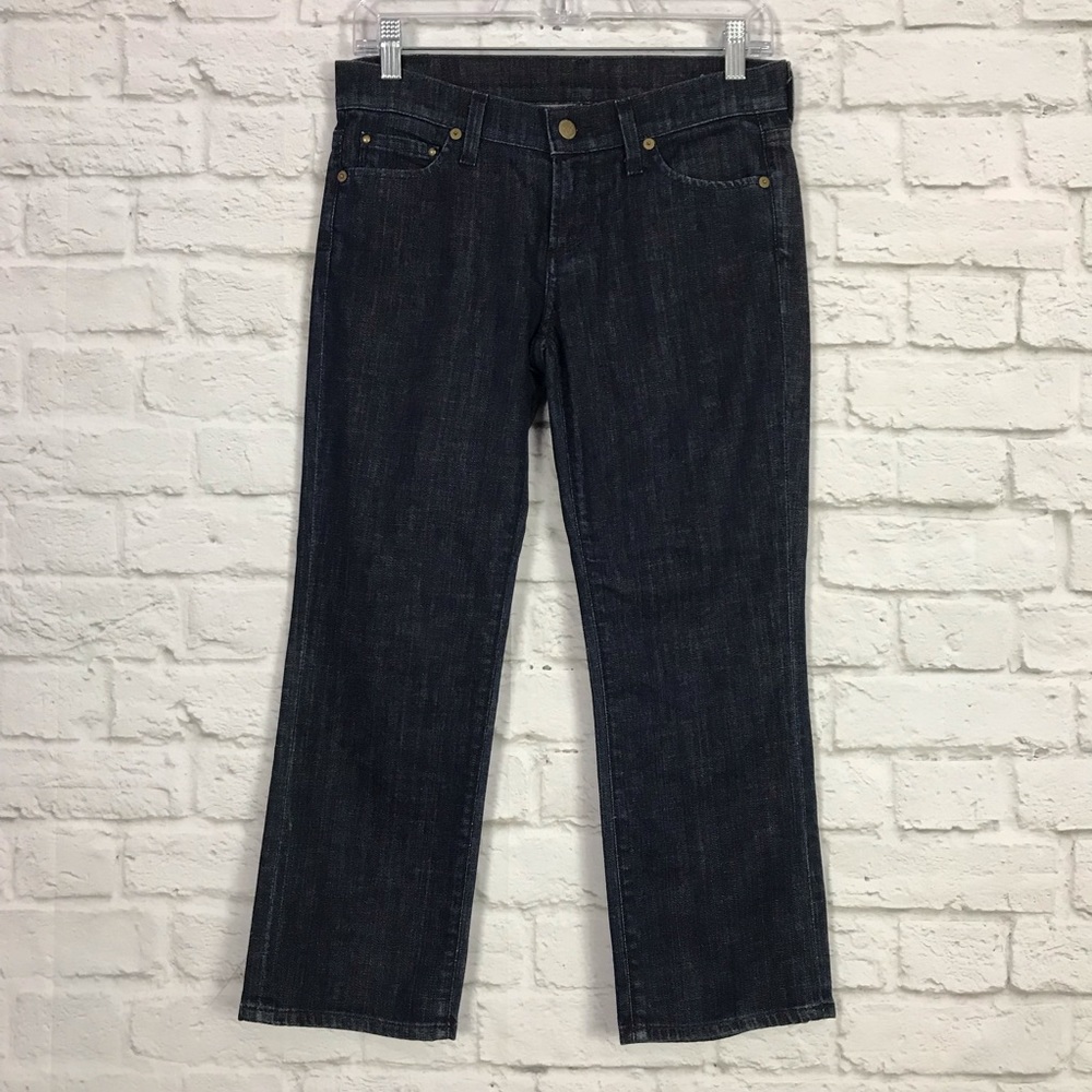 Citizens of Humanity 26 Kelly DarkWash Crop Capris